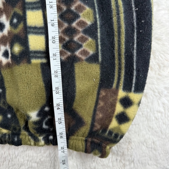 Oceanic Classic Made in Canada Vintage Quarter Zip Fleece Aztec One Size - Picture 6 of 7